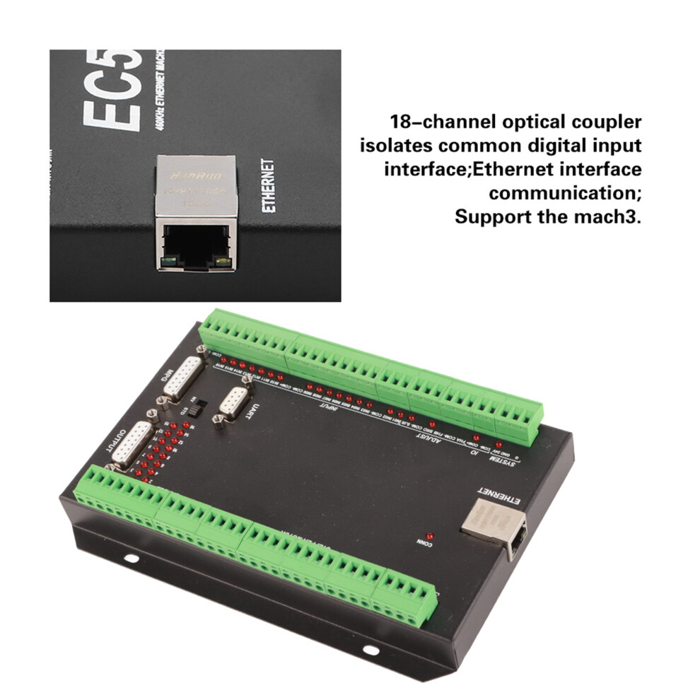 EC500 CNC 6 Axis Motion Controller Mach3 Support