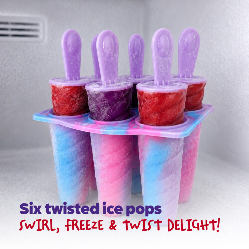 Wicked Gizmos Silicone Ice Pop Maker Cosmic Pink 1