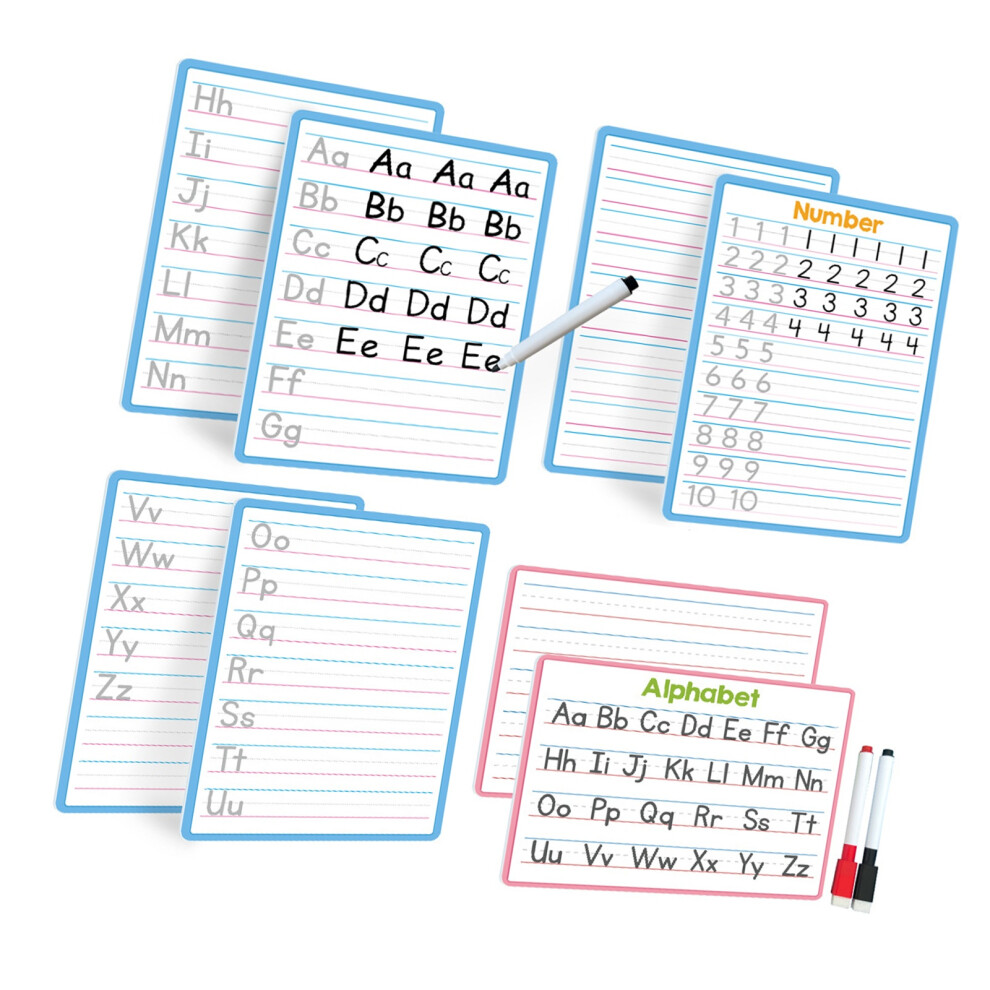 Writing Board With Smooth Writing Surfaces-Alphanumeric Board 2 7704001267693