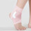 Multifunctionele workout-enkelbeschermer Nylon textuur-roze L 4