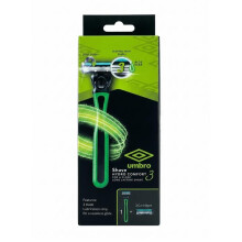 Umbro Shave Hydro Comfort 3 Vihreä 4 pään pakkaus