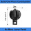 6 Blade 2Inch Drains Snake Cutter Head Rustproof Stainless Steel 3
