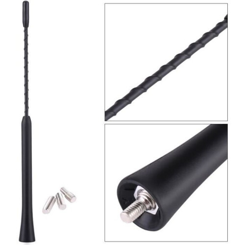 Radioantenne - 9 inch - Universeel - Flexibel - Ruisonderdrukking