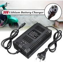 Batterijlader - BOH - 36V - Elektrisch - Li-ion - 3-pins - Zwart