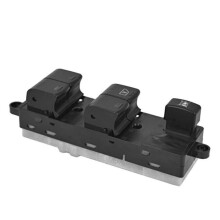 Interrupteur principal de lève-vitre électrique pour Nissan Qashqai Navara noir