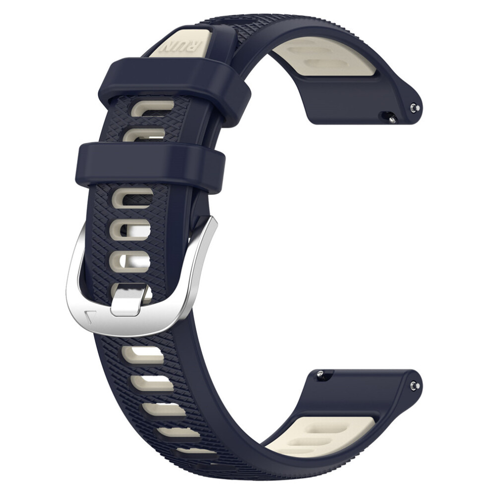 (Dark Star Light, 18Mm) Replacement Watch Band Strap For Garmin Forerunner 265S / 255S / 255S Music / Venu 2S / Vivomove 3S / Vivoactive 4S Blue 688249462065