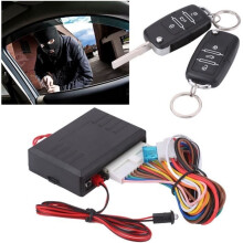 Kit de verrouillage centralisé à distance avec système d'entrée sans clé et serrure de porte universelle pour voitures