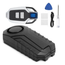 Diefstalalarm - Qiilu - Alarm voor elektrische fietsen - 113 dB - Instelbare gevoeligheid - IP55 waterdicht