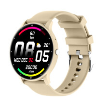 (Yellow) Smart Watch Men Sports Fitness Watches Heart Rate Monitor Bluetooth Call IP67 Waterproof Sport Women Watches