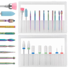 SPECOOL 18-teiliges Keramik-Nagelfräser-Set für professionelle Maniküren