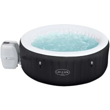 Lay-Z-Spa Miami Hot Tub, 120 AirJet Massage System Inflatable Spa with Freeze Shield Technology, 2-4 Person
