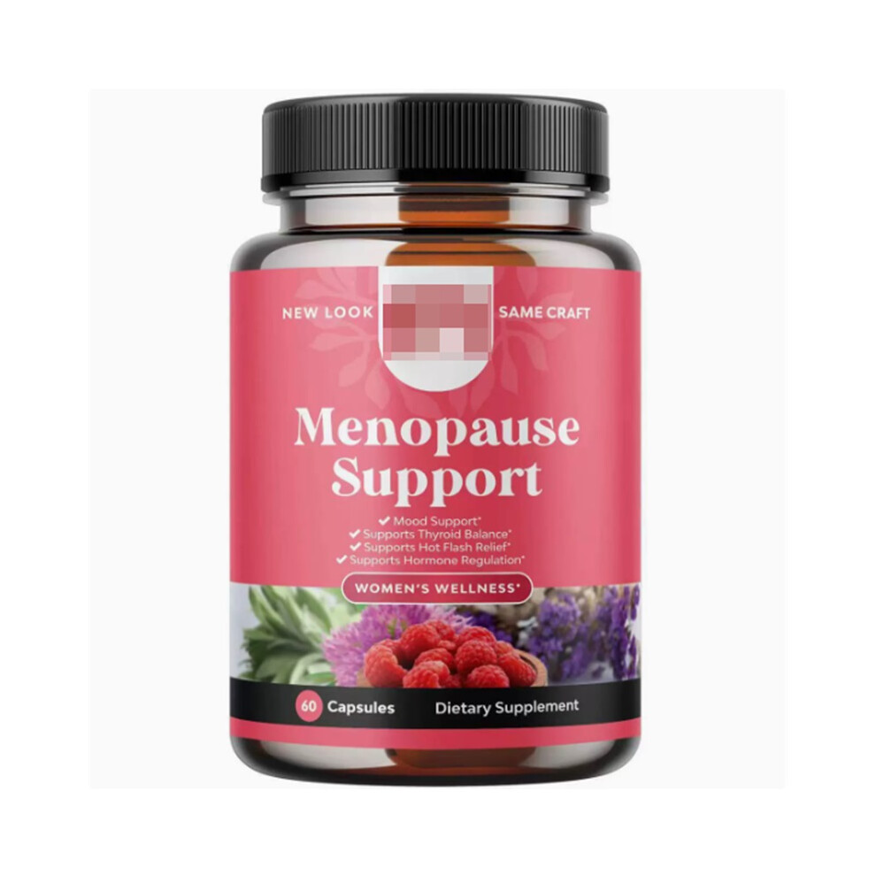 (60 Count (Pack of 2)) Herbal Menopause Supplement for Women - Female Hormone Balance Capsules for Night Sweats Hot Flashes & Mood Swings