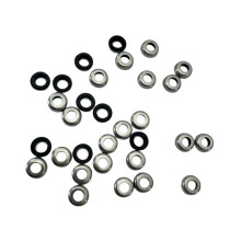 Drum Ear Screw Washer Zinc Alloy Drum-Transparent rubber r