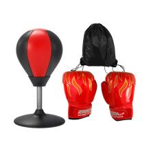 Desk Punch Bag Boxing Speed Ball Stress Relief Desktop Punching Bag Set