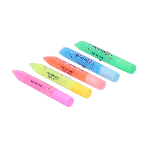 Penna per colla glitter 5 ml dorato neon glitter 5-Pack