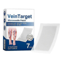 (1 Box) Vein Target Mikronadelpflaster – Neue Krampfaderbehandlung für die Beine (2026), natürliches Venenpflaster gegen Beinbeschwerden