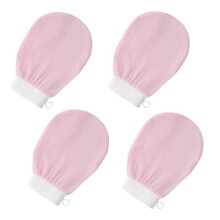 Badhandschoenen - Niet gespecificeerd - 3 stuks - Siliconen - Zachte exfoliatie - Ingebouwde zeepdispenser