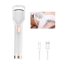 Elektrische Wimpernzange – 3-in-1 – Isolierendes Silikon – Schnelles Aufheizen (15 Sekunden) – 2 Einstellungen