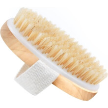 Droogborstelen - Fysieke exfoliatie - Anti-cellulitis - Lymfedrainage - Ergonomische handgreep