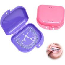 stuks opbergdoosjes voor tandheelkundige apparaten, doosjes voor tandheelkundige spalken, voor orthodontische apparaten