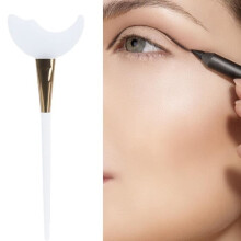 Wimpernzange, Eyeliner-Applikator, Augen-Make-up-Werkzeug, guter Griff, Styling-Werkzeug – Weiß 1