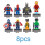 Avengers Mini Figures 8 pcs Ironman Spiderman Christmas Gift 1