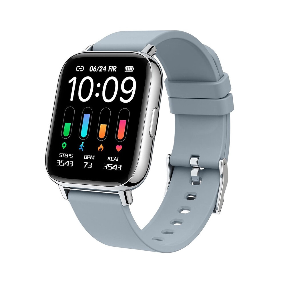 (Grey) Smart Watch-Fitness Tracker 1.69" Touch Screen Smartwatch Fitness Watch Heart Rate Monitor/Pedometer/Sleep Monitor Grey 6900890404022