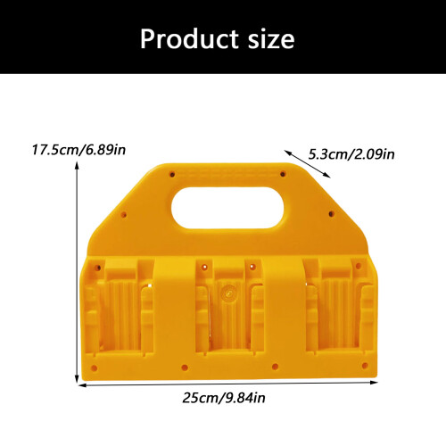 Professional Grade Battery Organizer Storage Tray For Tools 2