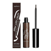 (Dark Brown) Brow Tattoo Peel Off Tint - Long-Lasting Waterproof Eyebrow Gel, New Year Gift for Women, Fuller & Defined Look