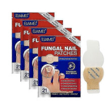 (4Bags) Oenail Fungus Patch Waterproof Nail Repair & Ingrown Correction Stickers 1/2/3/4/5Pcs for Discolored or Damaged Nails