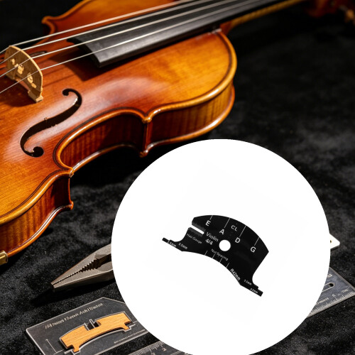 Specifically Engineered Metal Violin Bridge Great For 4/4 1
