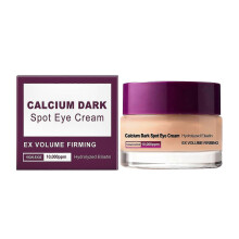 (3PCS) Calcium Dark Spot Eye Cream: Hydrolyzed Elastin 10,000ppm, Niacinamide Brightening, Firming for Sagging & Tired Eyes, 15g
