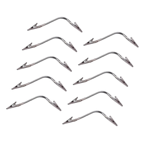 10 Pack Practical Outdoor Clamps with Flexible Double-28cm