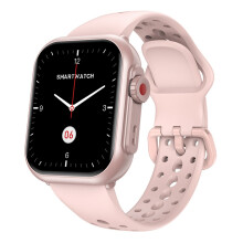 (Pink) Electronics Smartwatch Fitness Tracker Heart Rate Monitor Waterproof 1000mAh Sport Smart Watches For Man Woman Andoird IOS