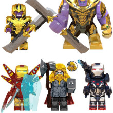 Avengers Super Heroes Mini Figures DC Set Boys Gift Block