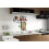 Wall-Mounted Kitchen Shelf, Multifunctional Spice Rack, Kitchen Organizer for Hanging Kitchen Utensils with 10 Hooks 2