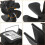 Stove Fan - Thermally Powered - With Thermometer - Black 3