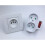 Multiprise murale 2 en 1 avec interrupteur, 16 A, 230 V, blanche 4