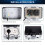 External power outlet, electrical, waterproof, wall socket with double switch, IP66 protection class 2