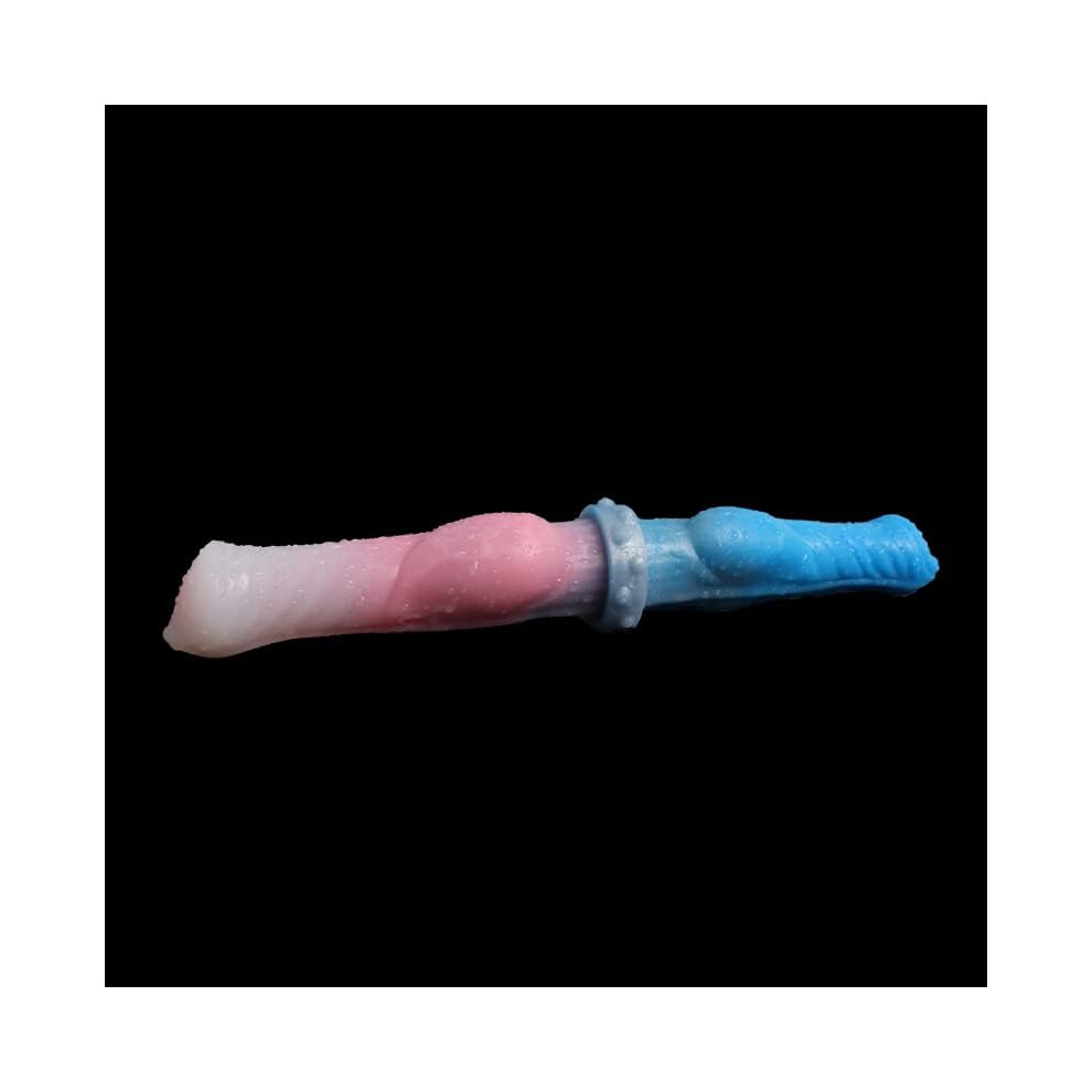 Behorny Double Ended Dildo Sex Toy Liquid Silicone Dildo, Double Pleasure Ends Or Use For Sharing