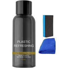 Kunststoff-Revitalisierungs-Beschichtungsmittel - Auto-Restaurierungscreme Schnellauffrischer, Auffrischer für Kunststoffteile im Fahrzeuginnenraum