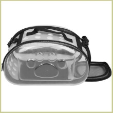 Sac de transport pliable Cocosity pour animaux de compagnie, gris, taille moyenne, accessoires pour animaux