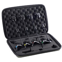 Accessoire de pêche - Swinger - LED - Voyant lumineux - Lot de 4 - Noir