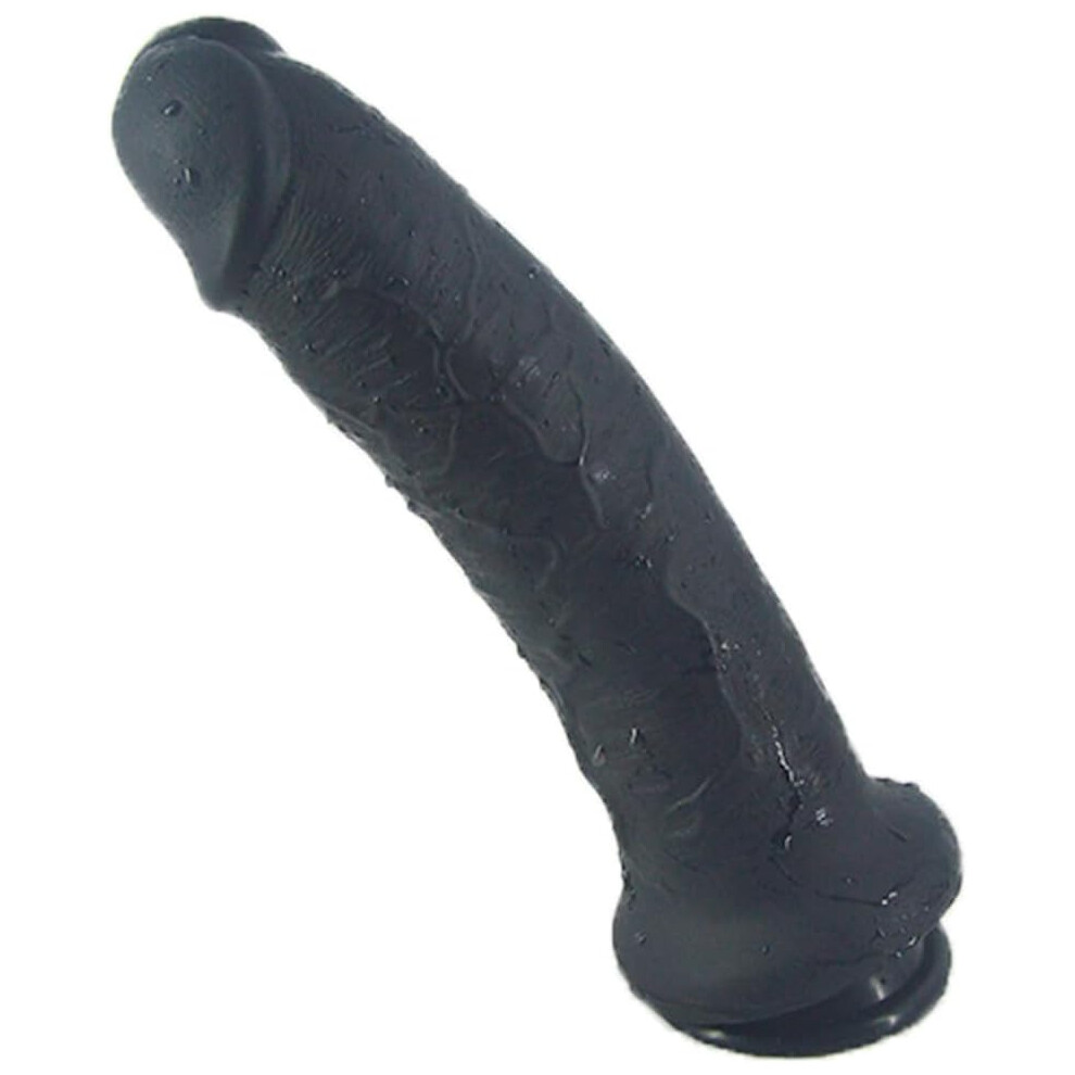 Behorny Monster Dildo Liquid Silicone Realistic Penis 28.5 Cm Long With Huge Girth