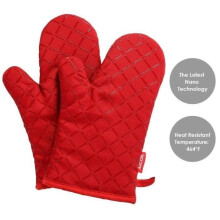 Küchenhandschuhe – LBQ67 – Hitzebeständig bis 240 C – 100 % Baumwolle – Rutschfest
