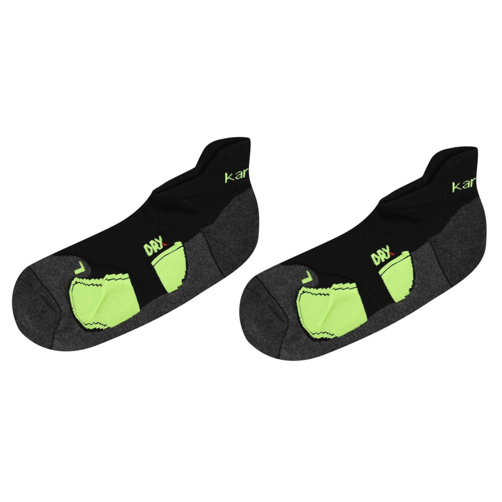 Karrimor (12 Uk, Black) Mens Running Ankle Socks (Pack Of 2)