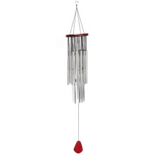 Windspiel für den Außenbereich mit 27 Aluminiumröhren, geeignet für Garten, Terrasse, Balkon und als Dekoration.