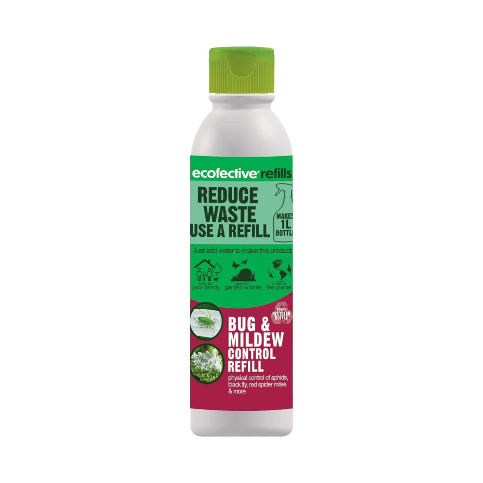 B&Q -  Bug And Mildew Control 200Ml Refill Pesticide-Free Bee-Friendly Safe For Kids & Pets Plant Nutrients - Image 3
