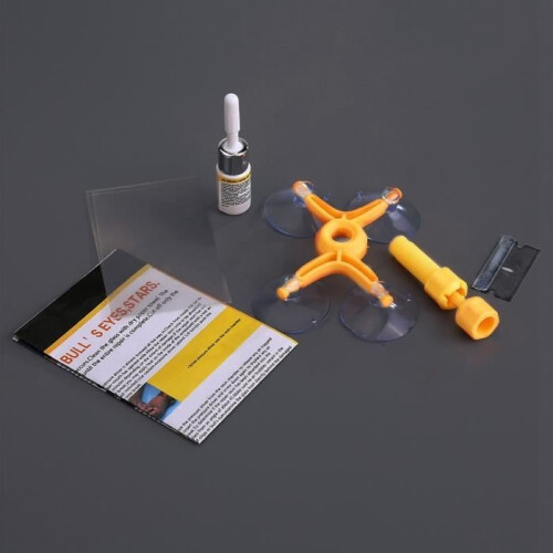 Windshield repair kit, long-lasting robust windshield crack restoration, for car glass 2