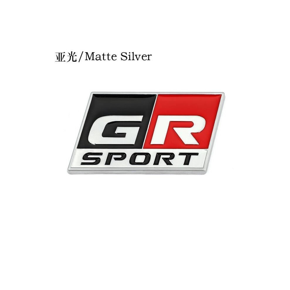 Yaris Gr Sport Car Badge Front Hood Grille Emblem Sticker For Vehicle Exterior Trim 8248687234673